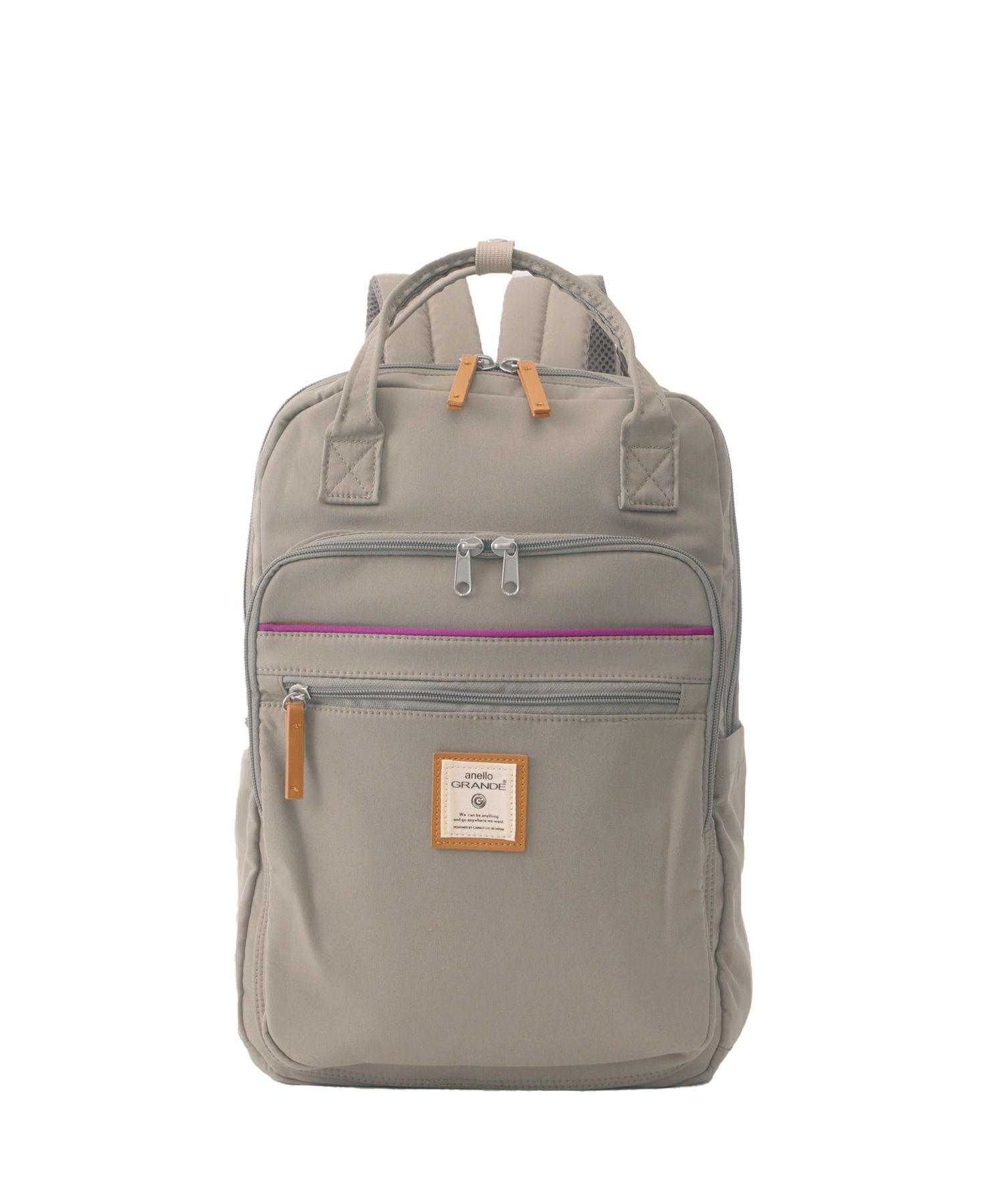 anello GRANDE リュック バックパック 多収納 PC収納 A4 CINNAMON GTM0331