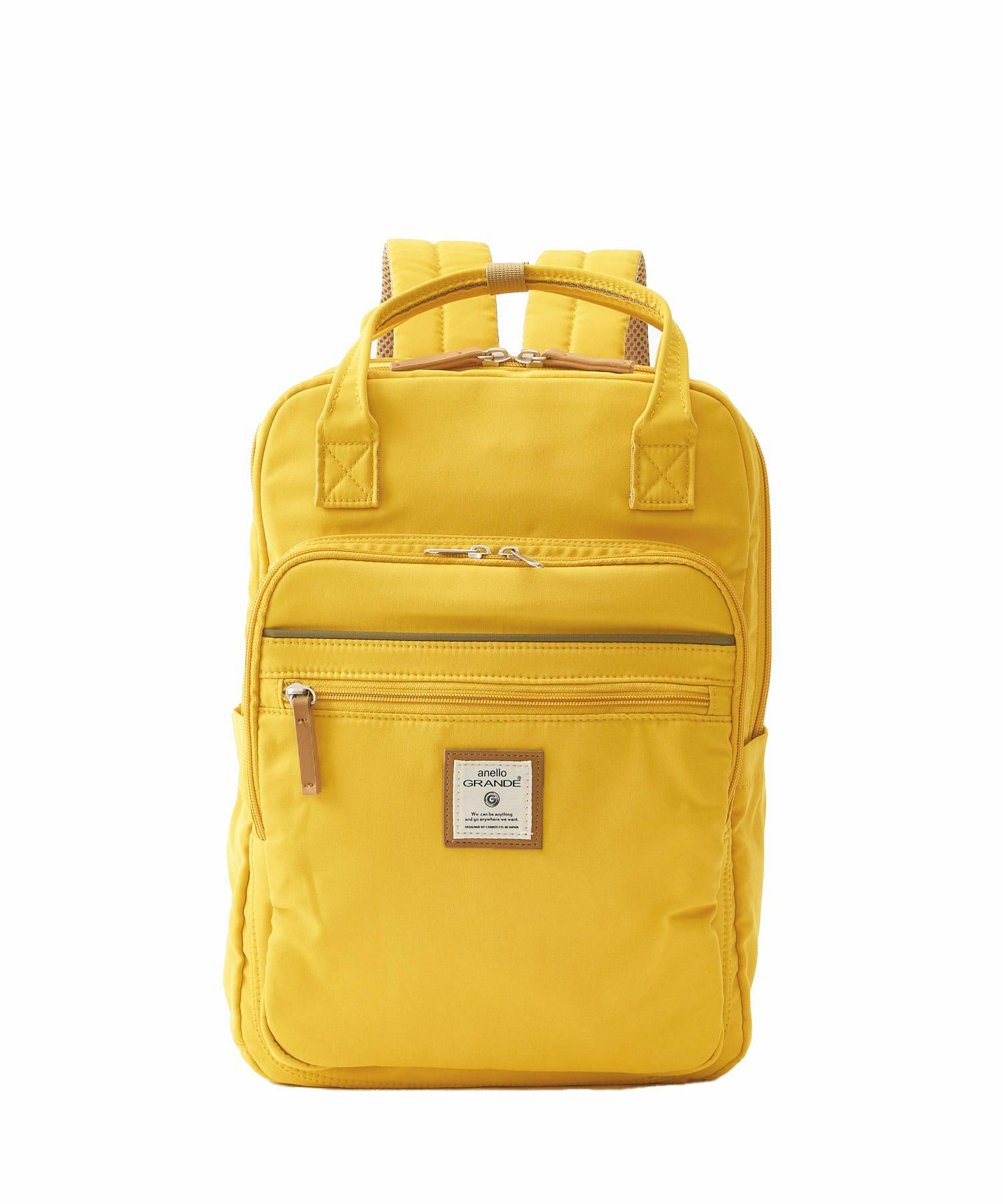 anello GRANDE リュック バックパック 多収納 PC収納 A4 CINNAMON GTM0331