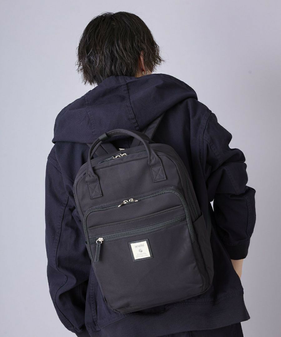 anello GRANDE リュック バックパック 多収納 PC収納 A4 CINNAMON GTM0331