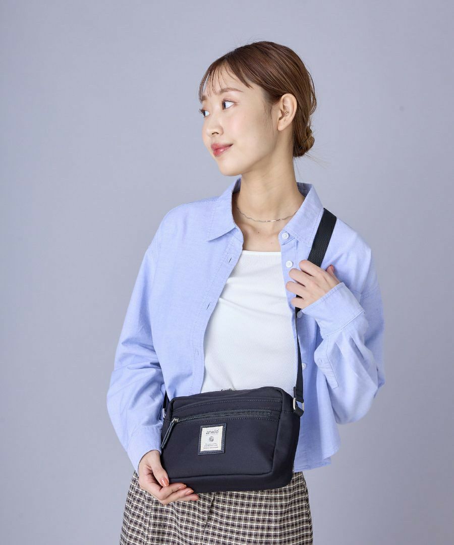 anello GRANDE ショルダーバッグ 多収納 mini CINNAMON GTM0333
