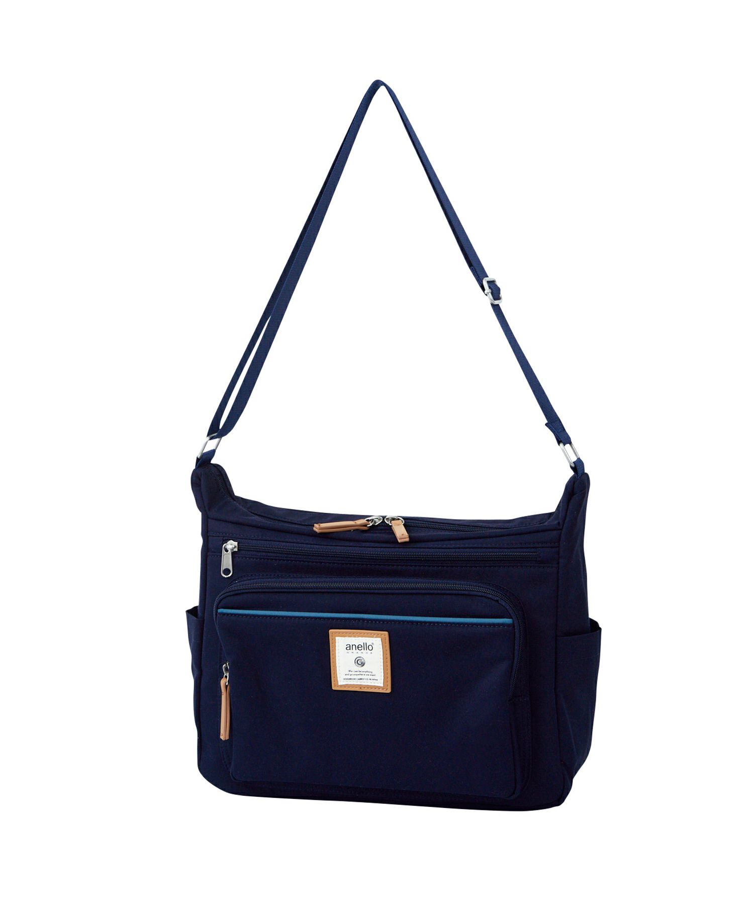 anello GRANDE ショルダーバッグ 多収納 A4 CINNAMON GTM0334