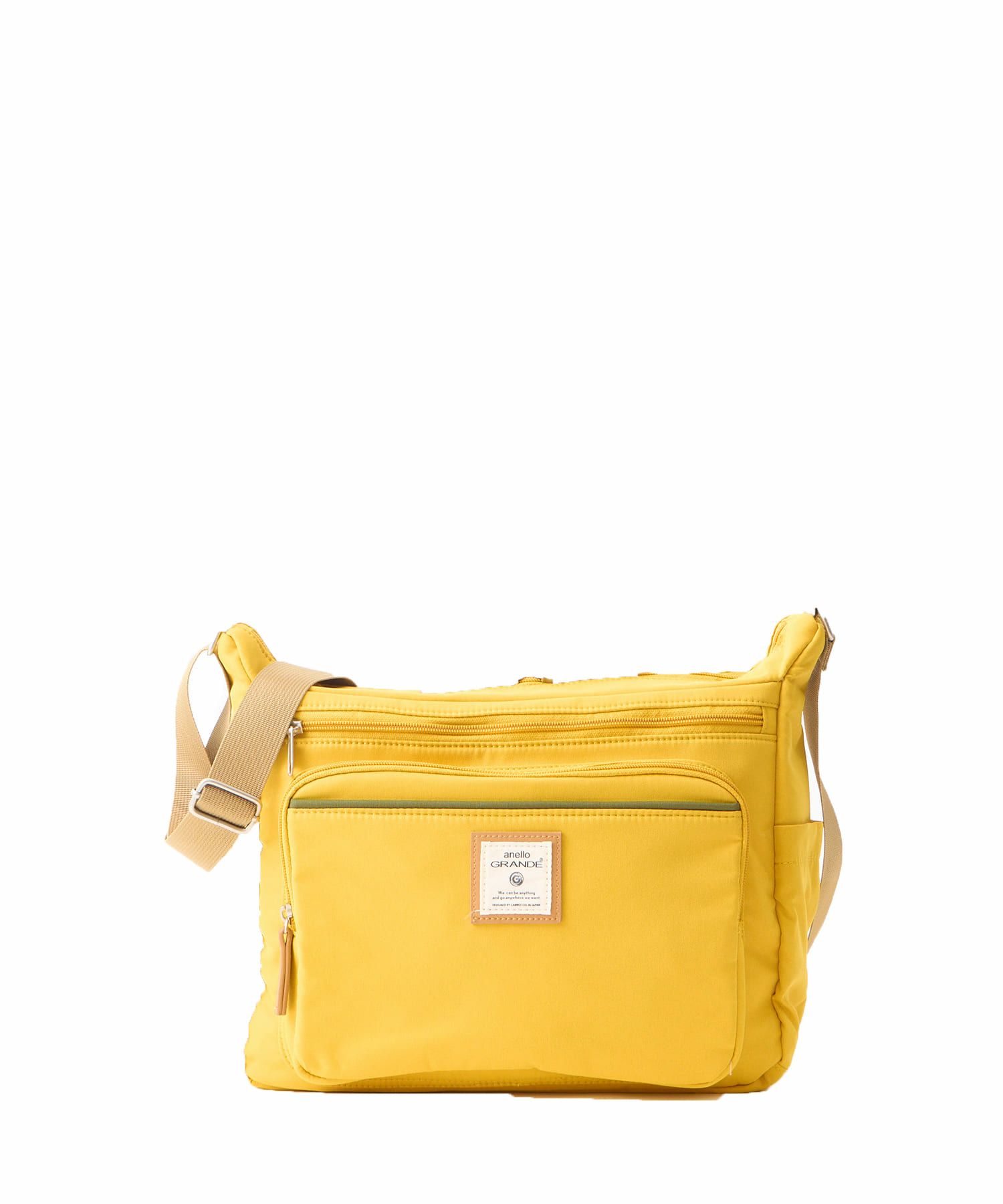 anello GRANDE ショルダーバッグ 多収納 A4 CINNAMON GTM0334