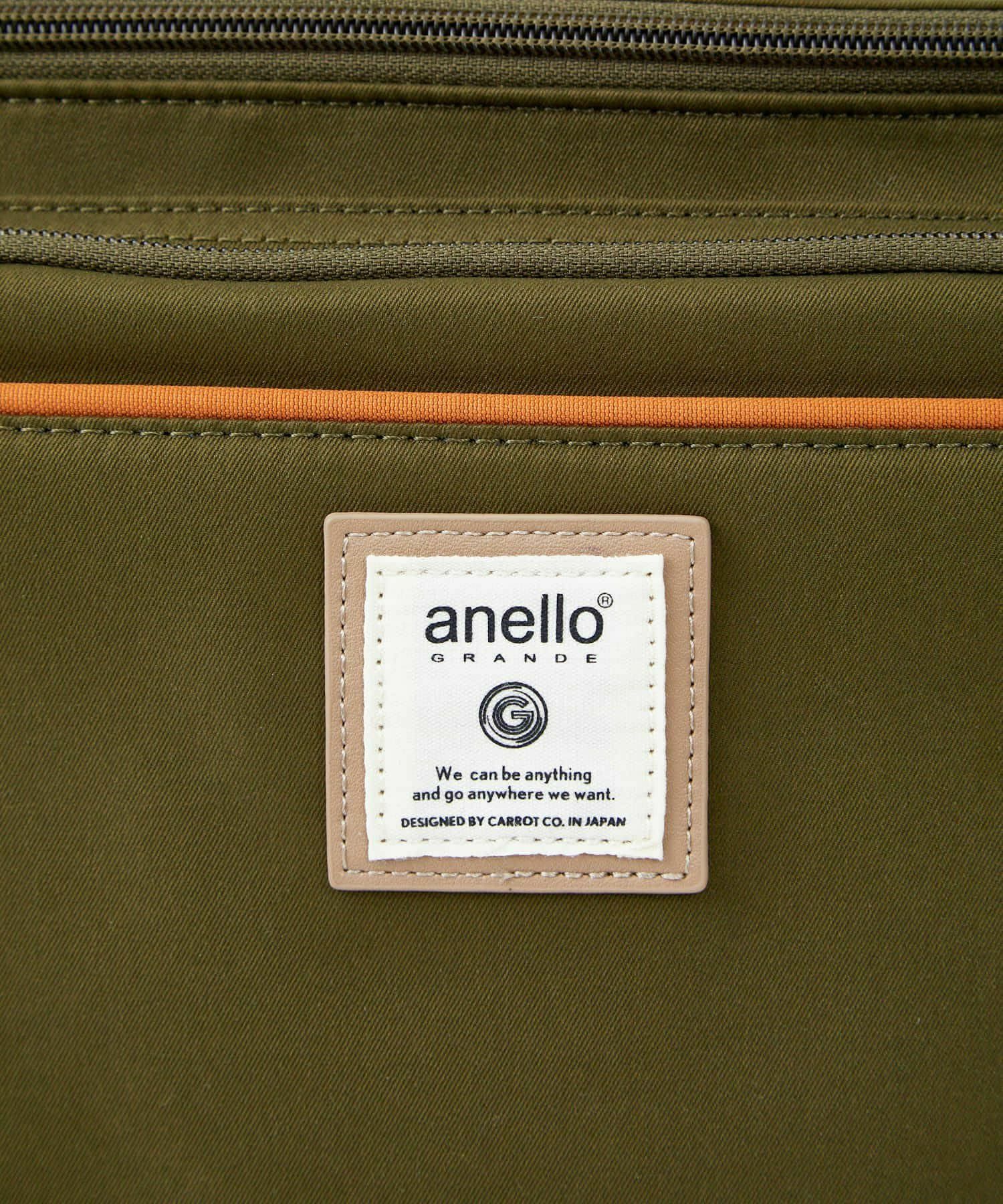 anello GRANDE ショルダーバッグ 多収納 A4 CINNAMON GTM0334