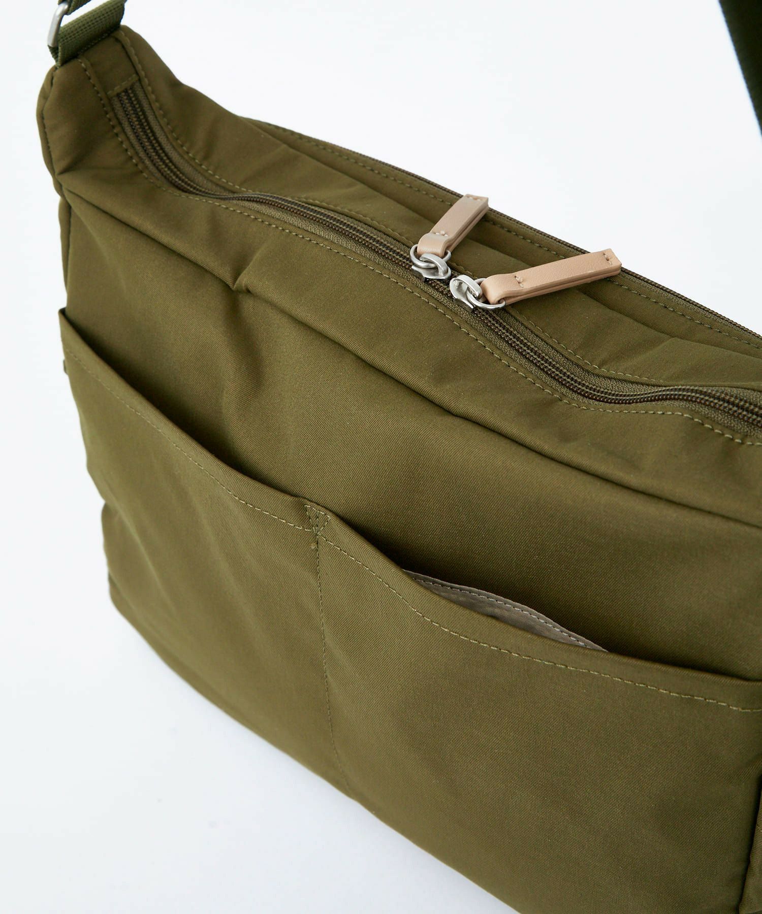 anello GRANDE ショルダーバッグ 多収納 A4 CINNAMON GTM0334