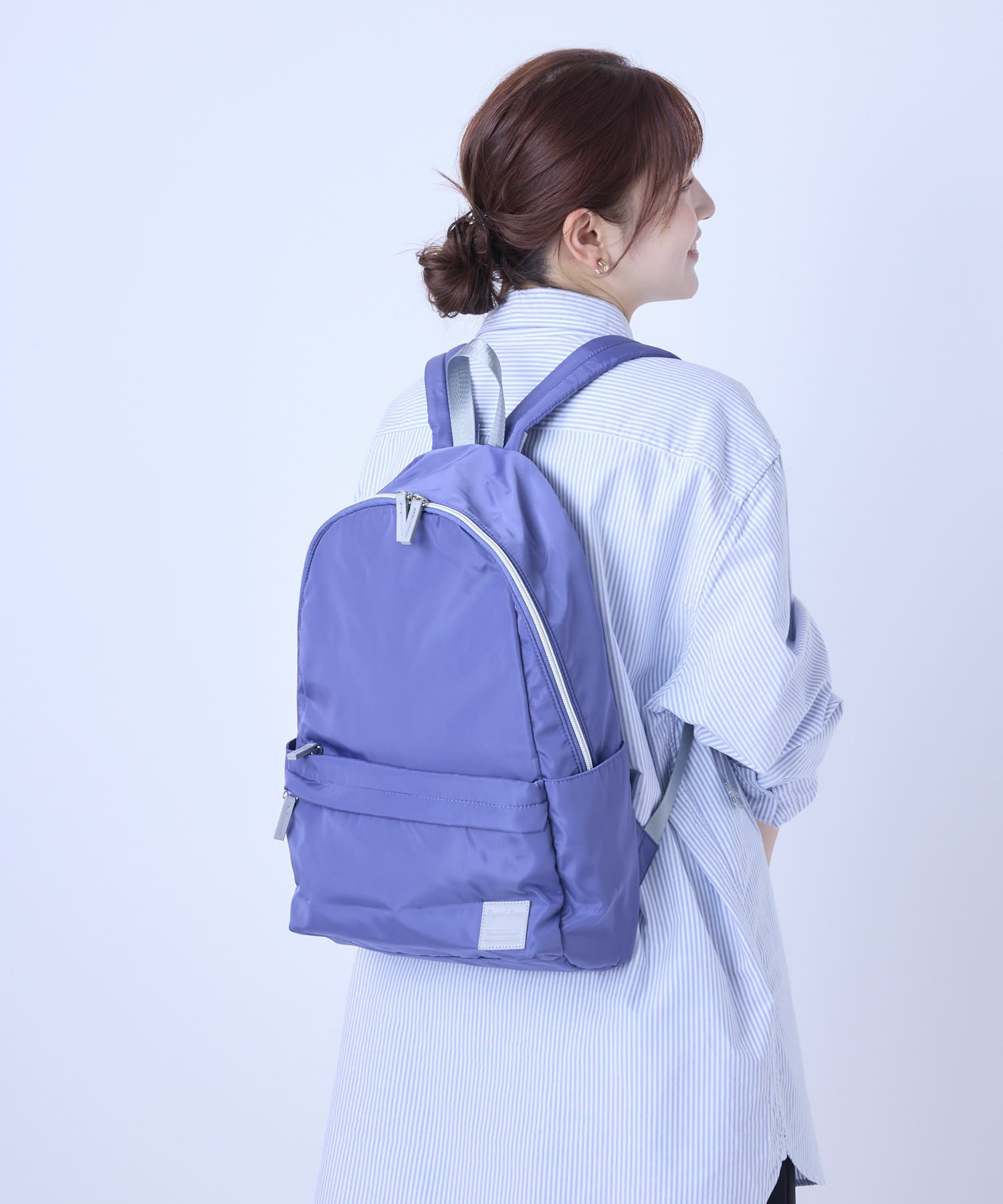 Legato Largo リュック バックパック 撥水 多収納 10ﾎﾟｹ A4 シルキー LI-V0083
