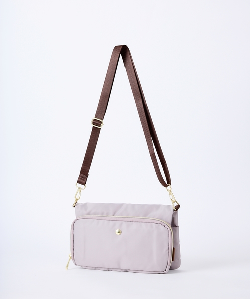 ショルダーバッグ・ポシェット ^LEATHERY^ Weave Rope Tassel Bag IVORY LRBG4202IV お財布ショルダーバッグ/撥水ツイルナイロン | ショルダーバッグ