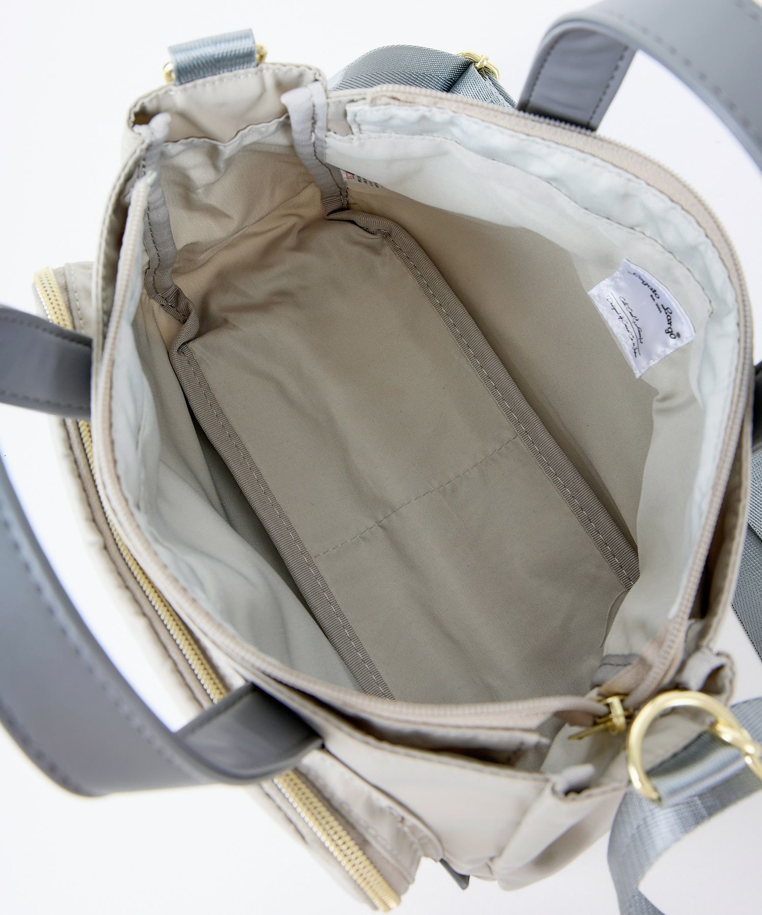 Legato Largo ショルダーバッグ 撥水 2WAY 財布機能 A5 撥水ツイルナイロン LT-E1542