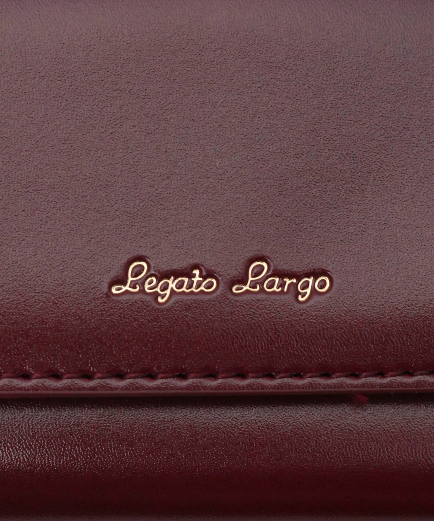 Legato Largo ミニ折財布  小物 シャイニーウォレット LJ-E1551