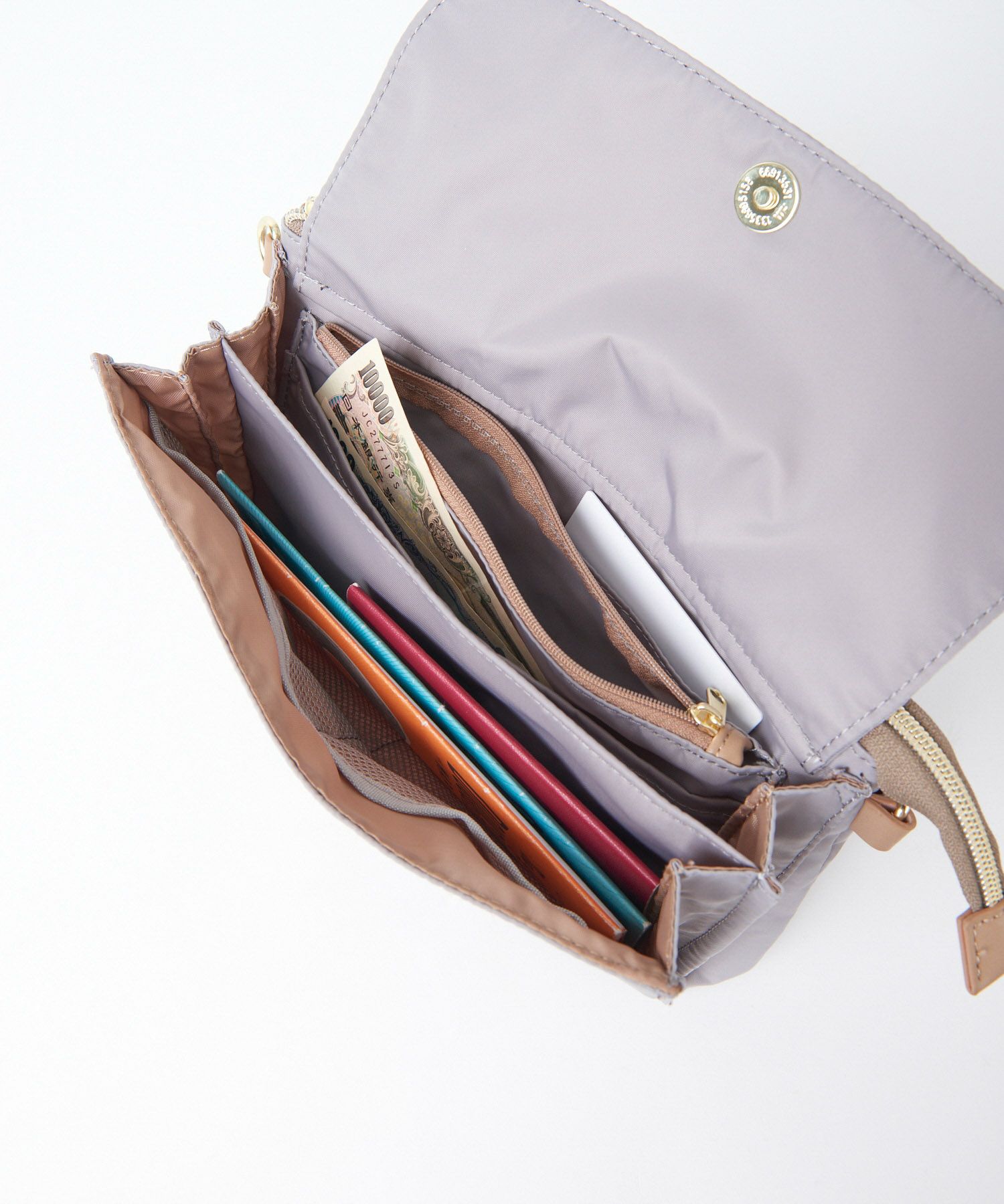 お財布ショルダーバッグ/アクティブ撥水ツイルナイロン | ショルダー