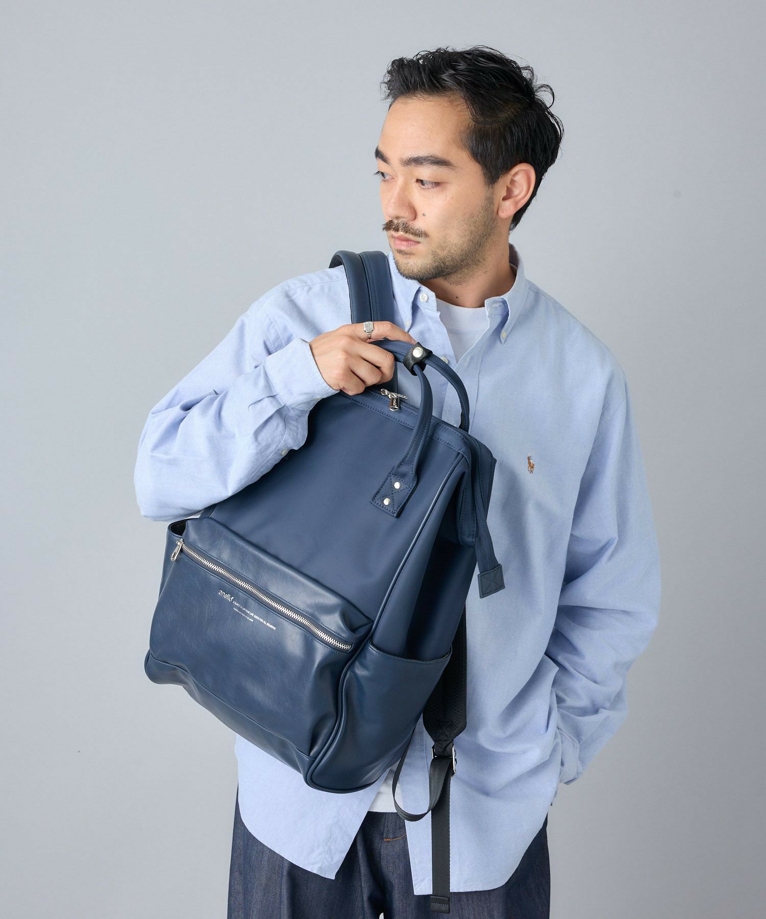 anello リュック バックパック 多収納 PC収納 A4 NEW PREMIUM ATB4266