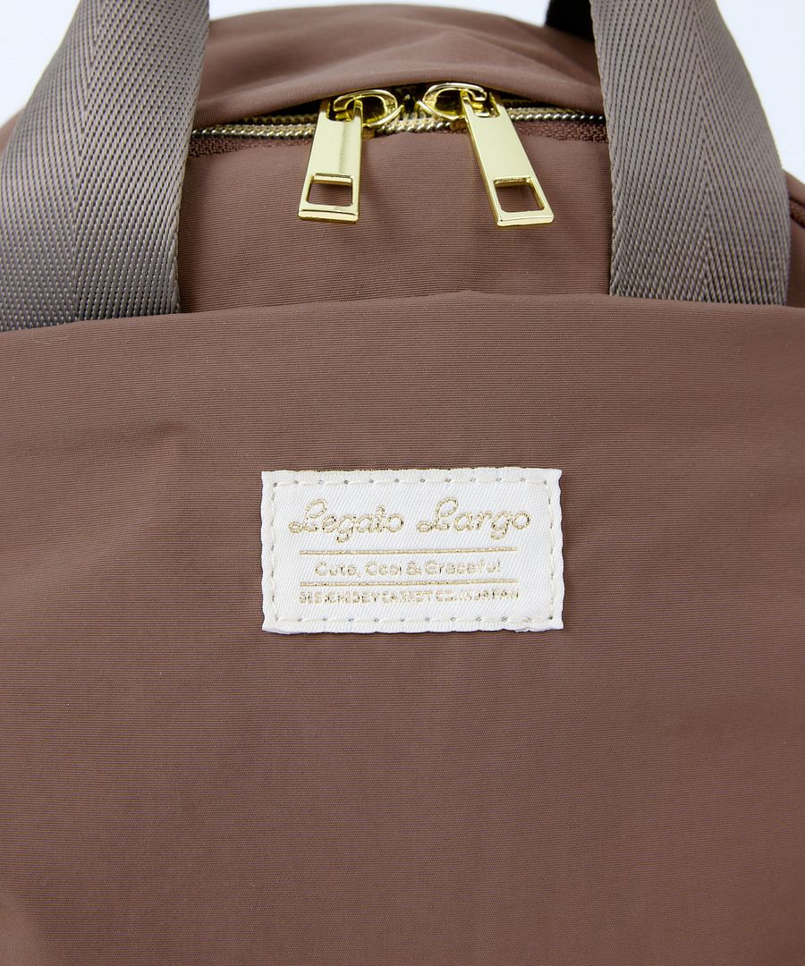 Legato Largo リュック バックパック 洗濯可能 軽量 A5 フワリ LH-X0064