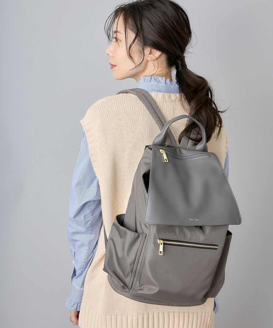 Legato Largo リュック バックパック 撥水 A4 グロッシーコンビ LI-E1593