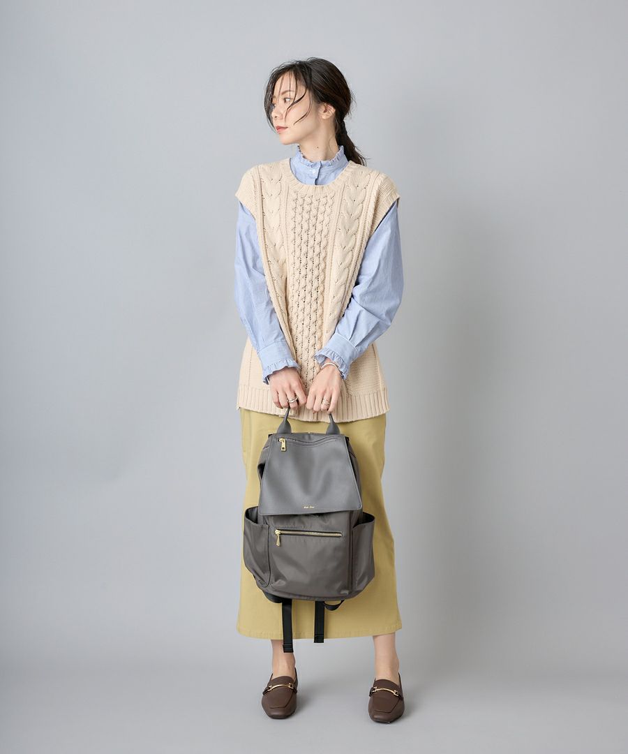 Legato Largo リュック バックパック 撥水 A4 グロッシーコンビ LI-E1593