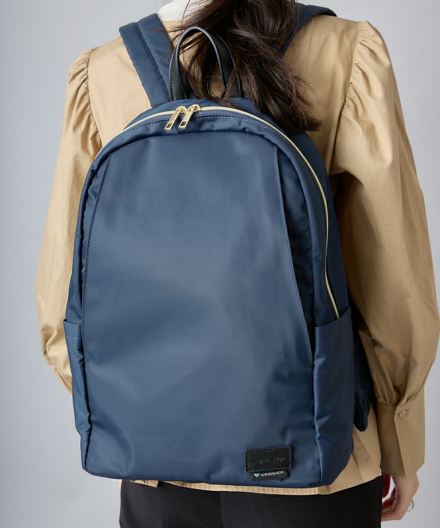 Legato Largo リュック バックパック 撥水 多収納 10ﾎﾟｹ PC収納 WINGSACK A4 ウィングサック LG-D1292