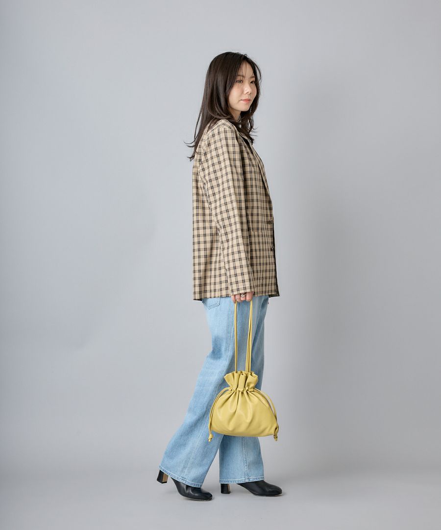 65%OFF】巾着ミニバッグ/洗えるぎゅぎゅっトート | トートバッグ