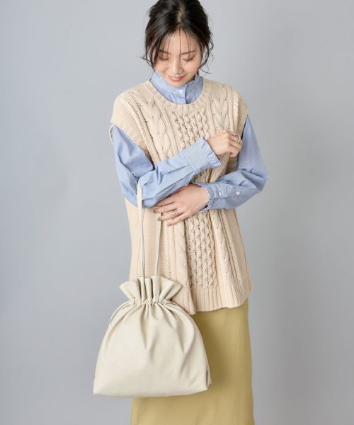 ✨希少✨DOLCE&GABBANA トートバッグ 巾着 リボン ロゴプレート - メルカリ
