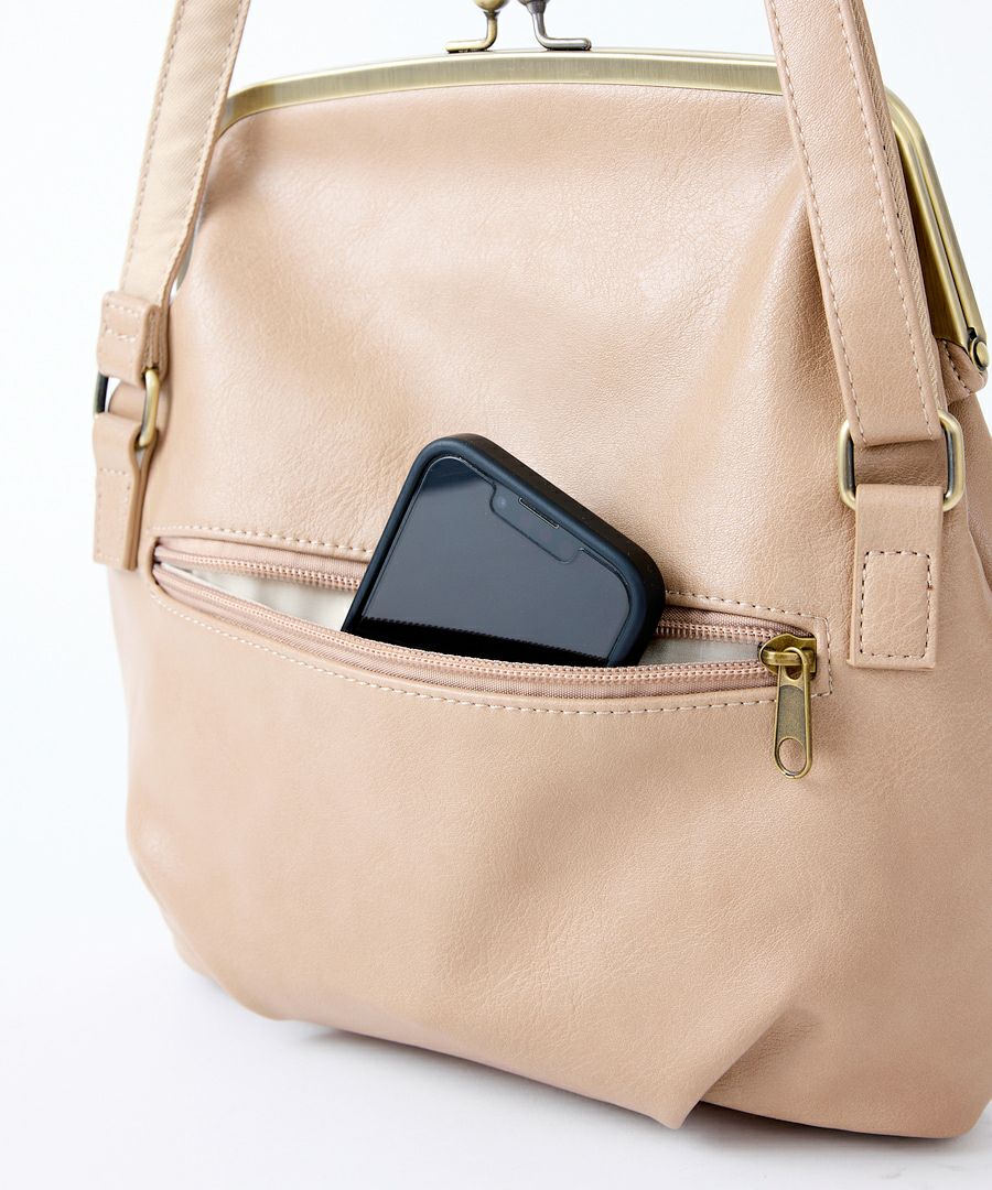 Legato Largo ショルダーバッグ  A5 パカッとがま口 LG-V0121