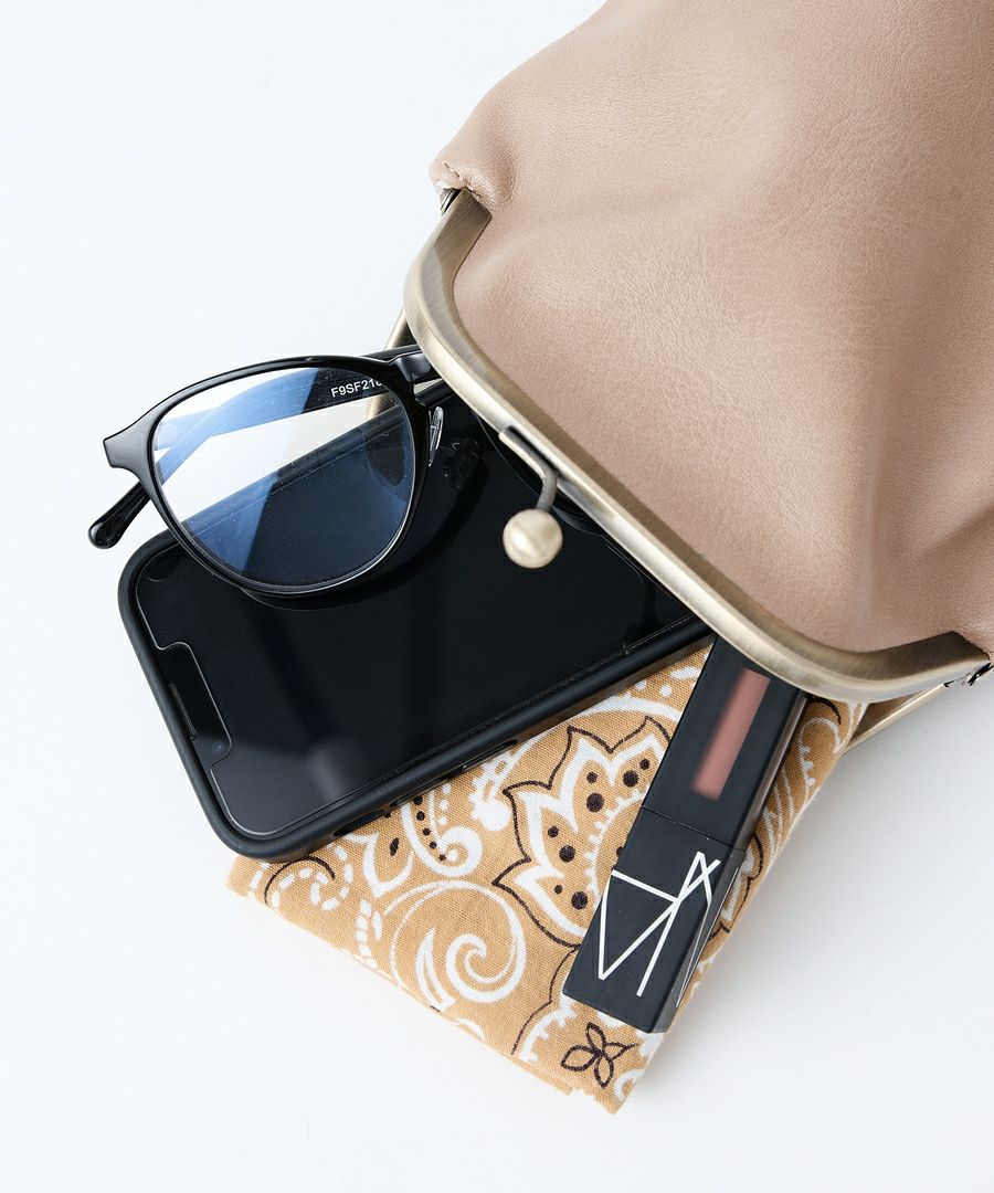Legato Largo ショルダーバッグ  mini パカッとがま口 LG-V0124