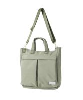 Legato Largo トートバッグ 撥水 2WAY 多収納 A4 キレカジ撥水ポリエステル LT-X0112