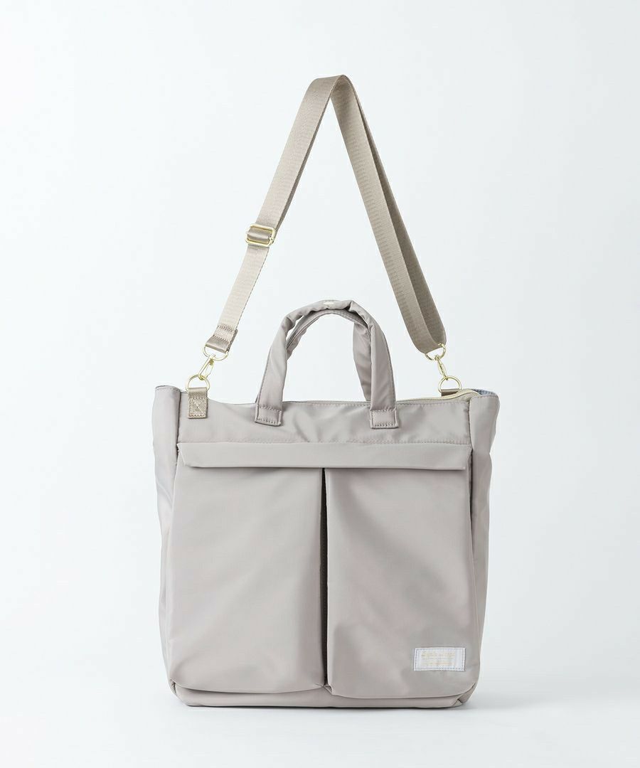 Legato Largo トートバッグ 撥水 2WAY 多収納 A4 キレカジ撥水ポリエステル LT-X0112