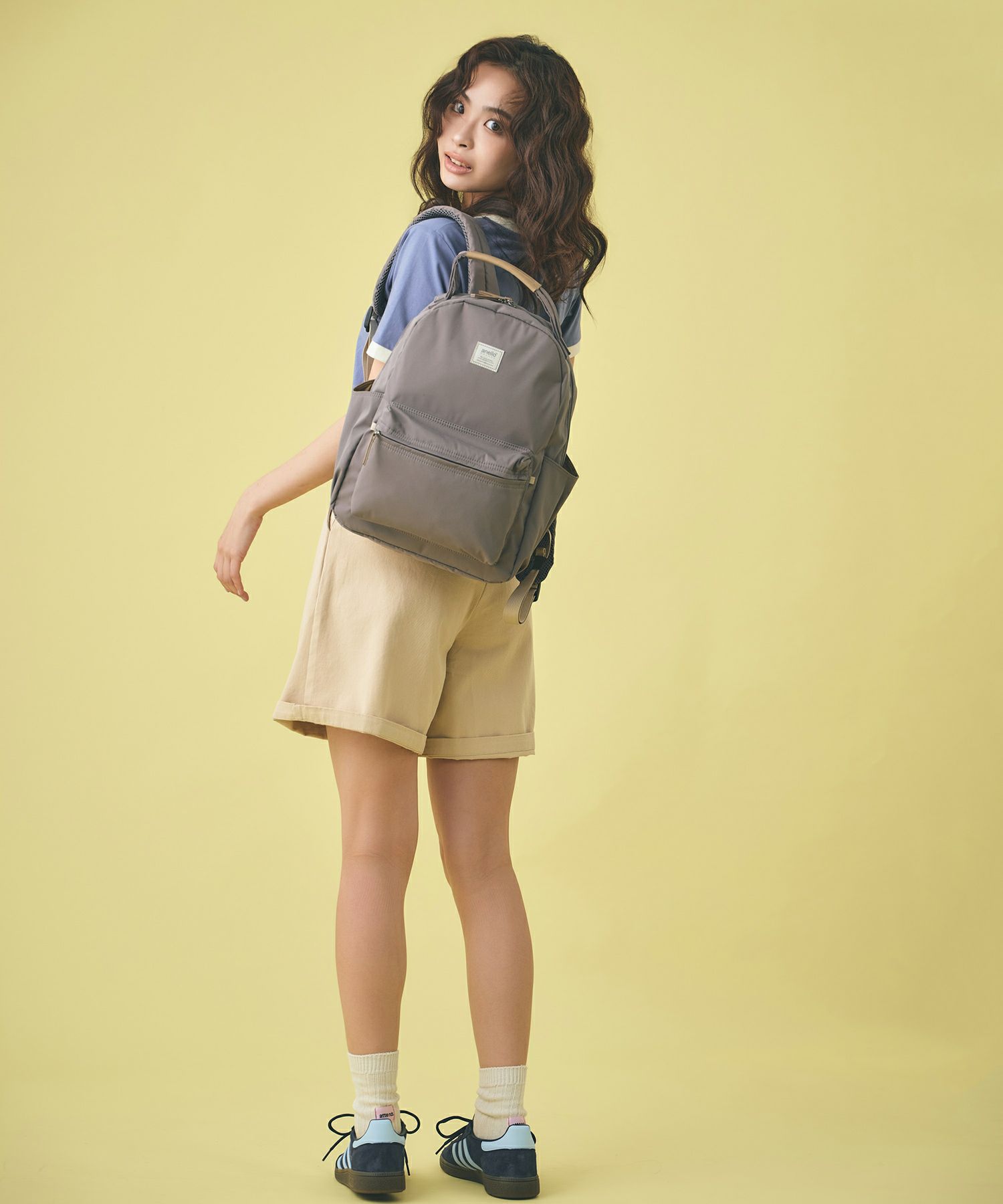 anello GRANDE リュック バックパック 軽量 多収納 A4 motte GHM0551