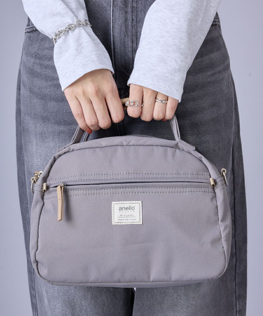 anello GRANDE ボストンバッグ 軽量 2WAY A5 motte GHM0552