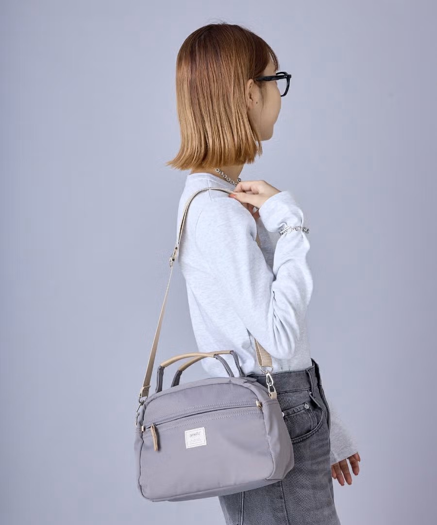 anello GRANDE ショルダーバッグ 軽量 2WAY A5 motte GHM0552