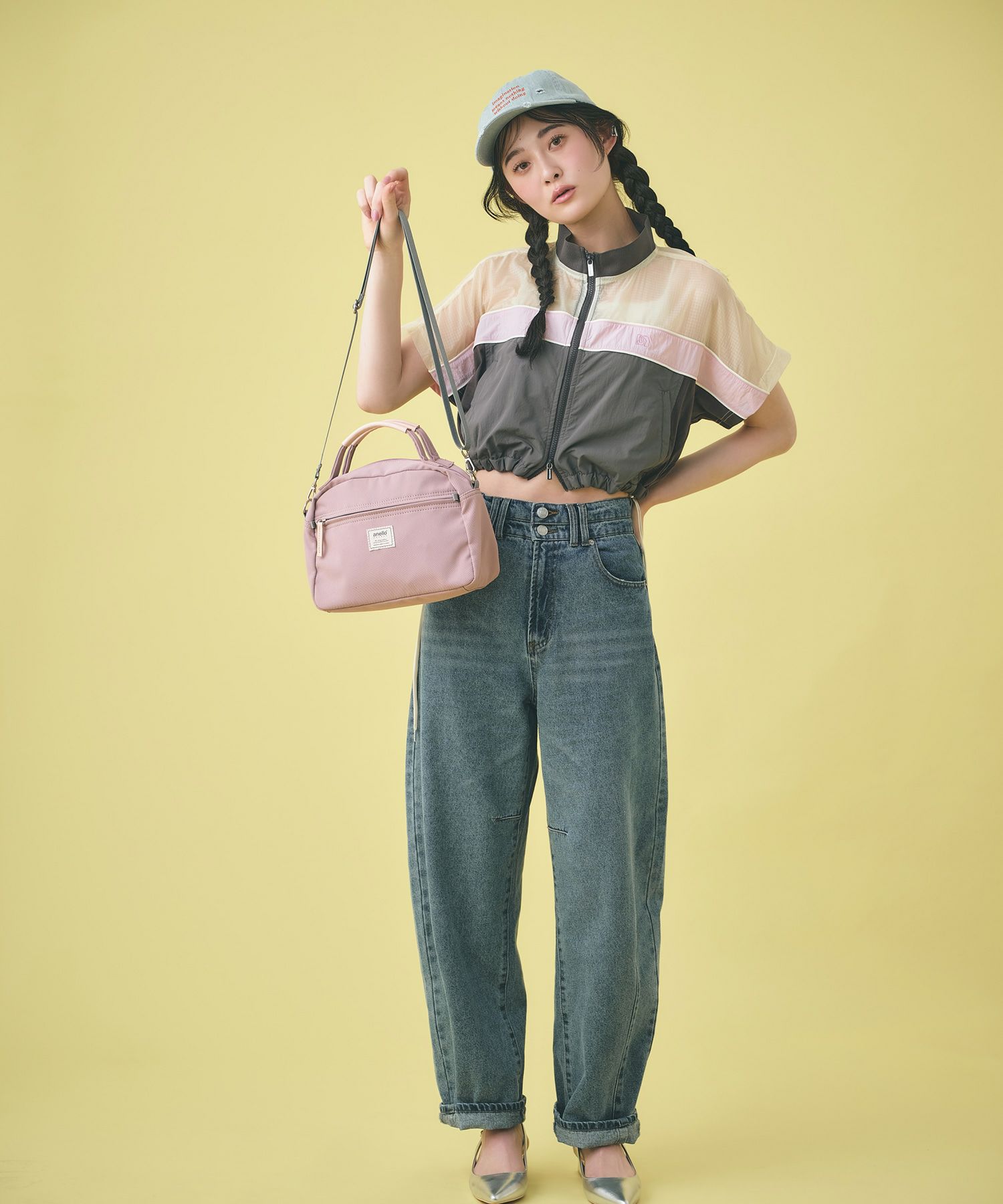 anello GRANDE ボストンバッグ 軽量 2WAY A5 motte GHM0552