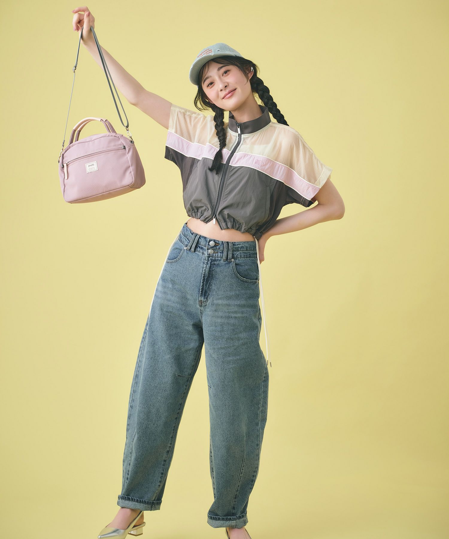 anello GRANDE ボストンバッグ 軽量 2WAY A5 motte GHM0552