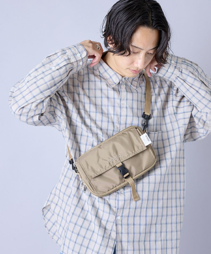anello ショルダーバッグ 撥水 洗濯可能 多収納 mini TOY TOTE2 ATS1101