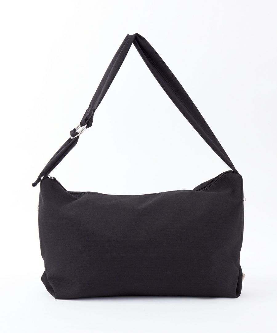 Legato Largo ショルダーバッグ  A4 ハンモックバッグ　リネン調ポリ LG-F3114