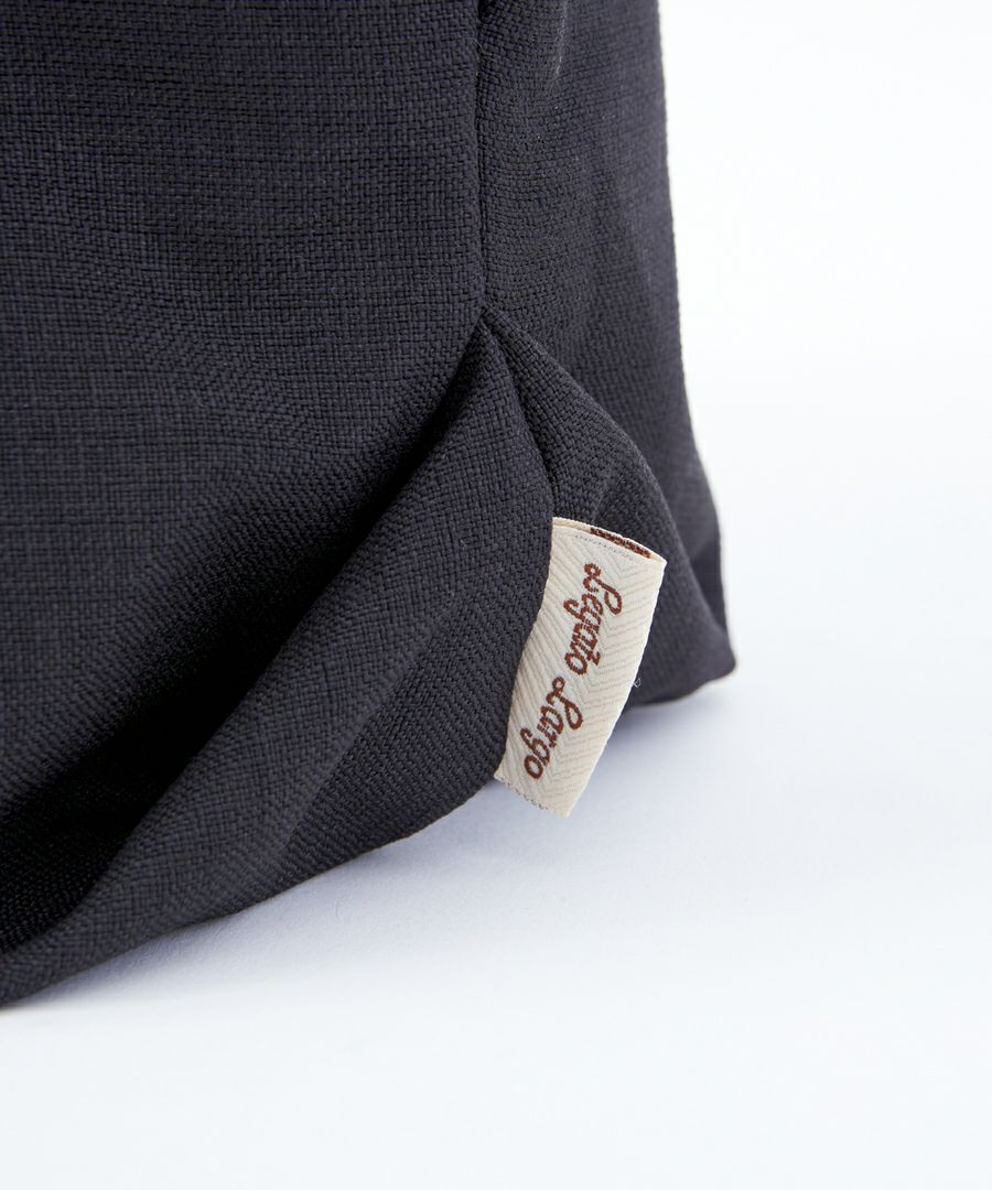 Legato Largo ショルダーバッグ  A4 ハンモックバッグ　リネン調ポリ LG-F3114