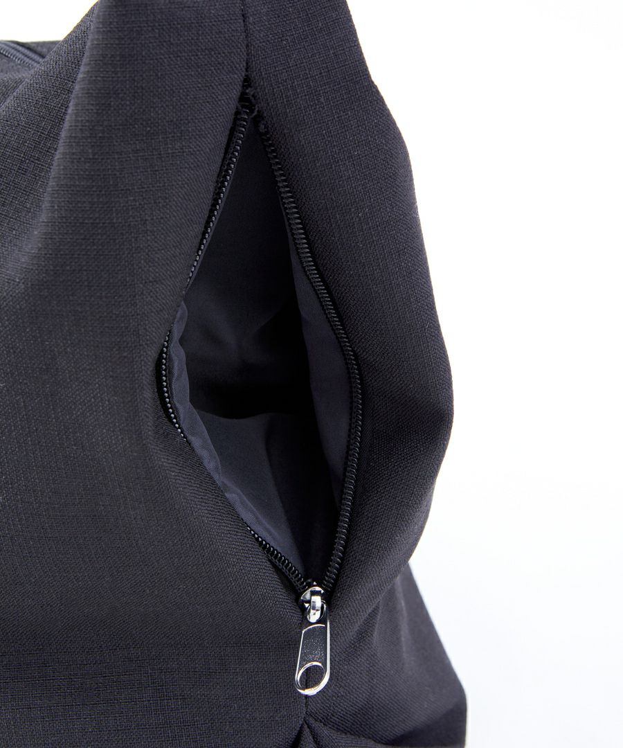 Legato Largo ショルダーバッグ  A4 ハンモックバッグ　リネン調ポリ LG-F3114