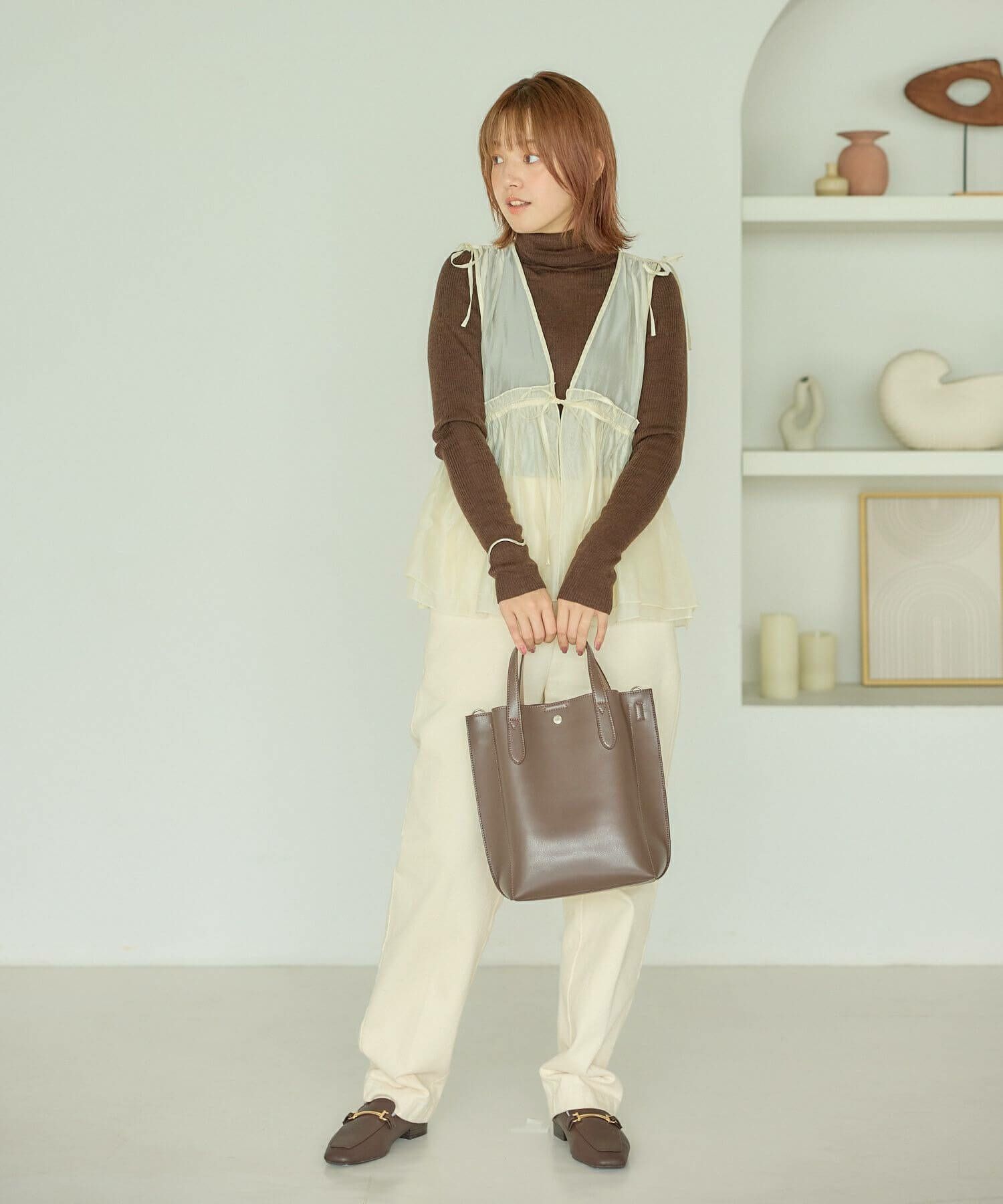 Legato Largo トートバッグ 軽量 2WAY A5 かるいかばん LG-P0117