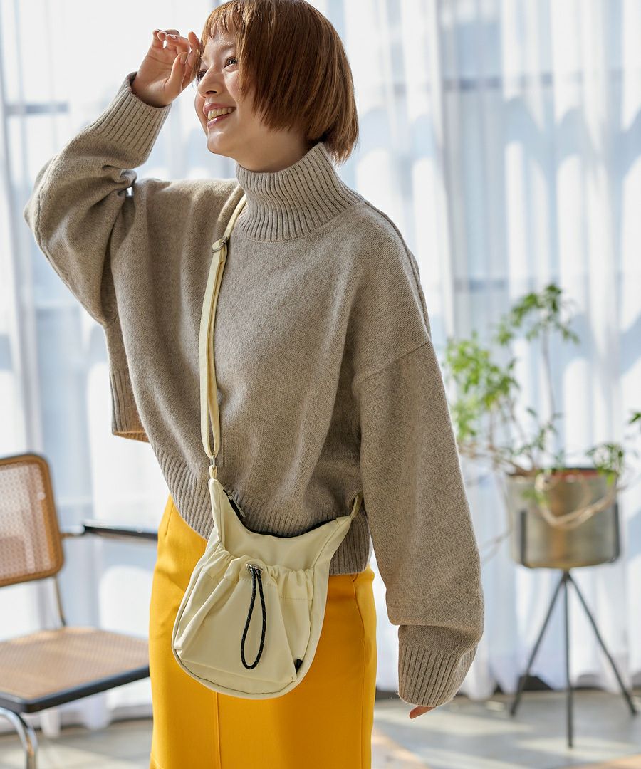 Legato Largo ショルダーバッグ 撥水 0 ドロストバッグ LI-E1621