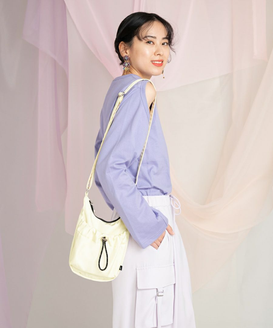 Legato Largo ショルダーバッグ 撥水 0 ドロストバッグ LI-E1621