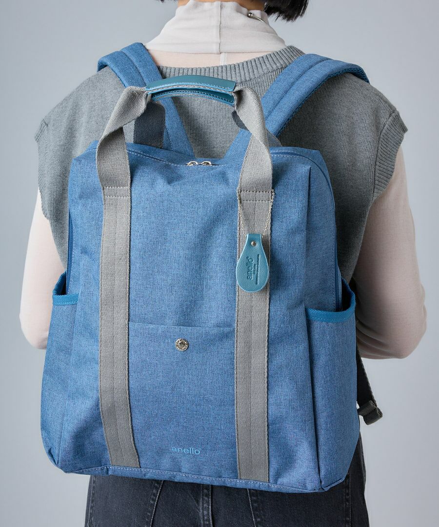 anello リュック バックパック 両面撥水 PC収納 A4 BERRY AIM0736