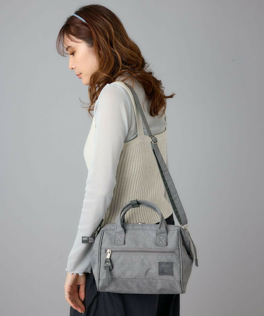 anello ショルダーバッグ 撥水 ﾘﾌﾟﾘｰﾌﾞ 2WAY A5 CB-HEATHER ATB4685