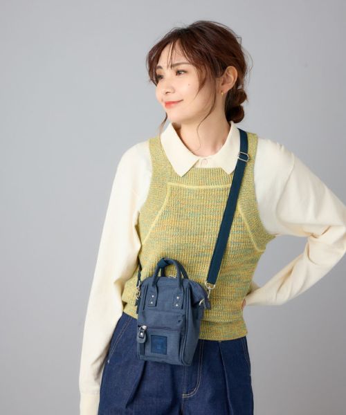 CB-HEATHER 口金 2WAYナノショルダーバッグ