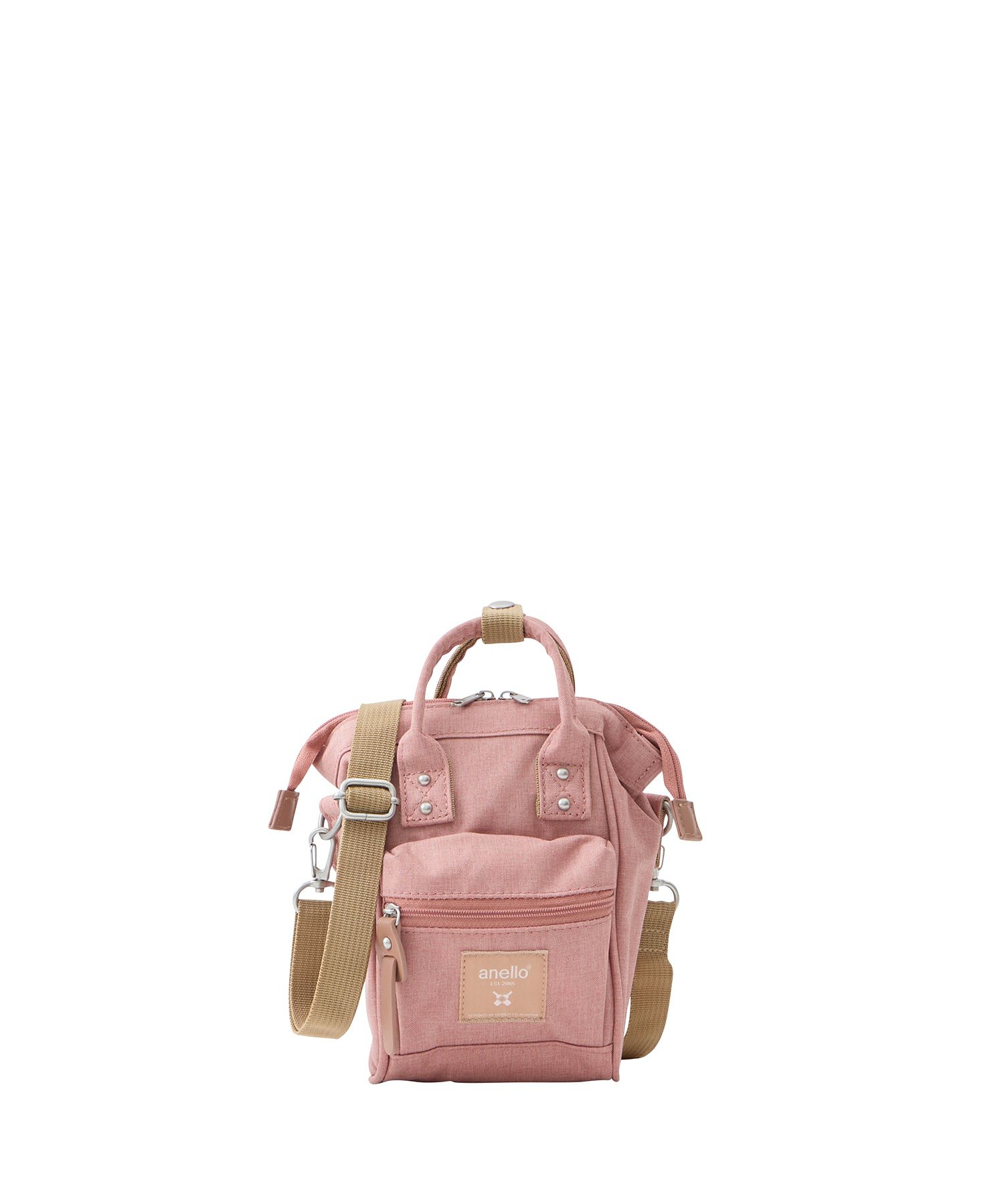 anello ショルダーバッグ 撥水 ﾘﾌﾟﾘｰﾌﾞ 2WAY mini CB-HEATHER ATB4686