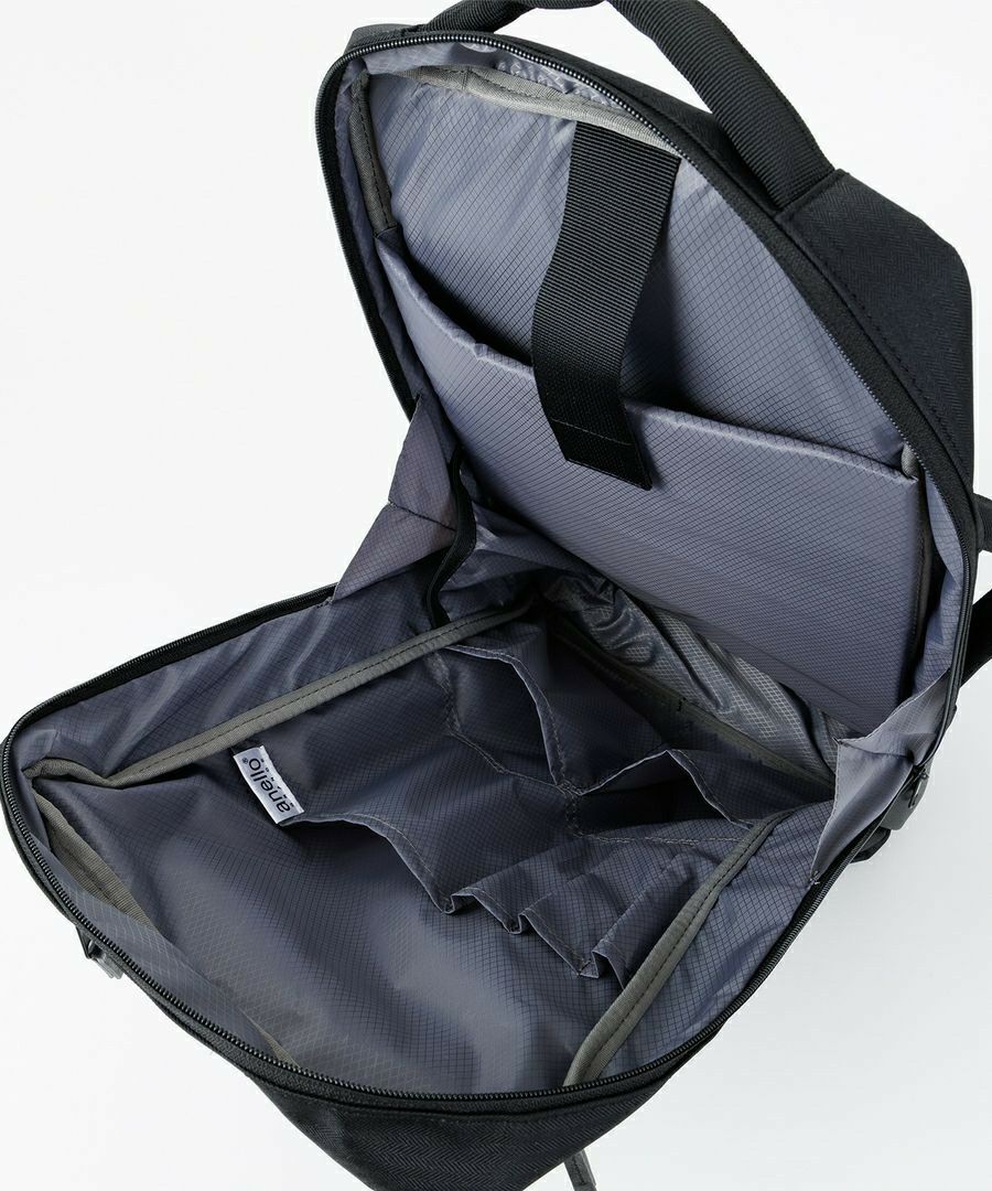 anello GRANDE リュック バックパック 撥水 多収納 10ﾎﾟｹ 2WAY PC収納 A4 BONE GIN1081