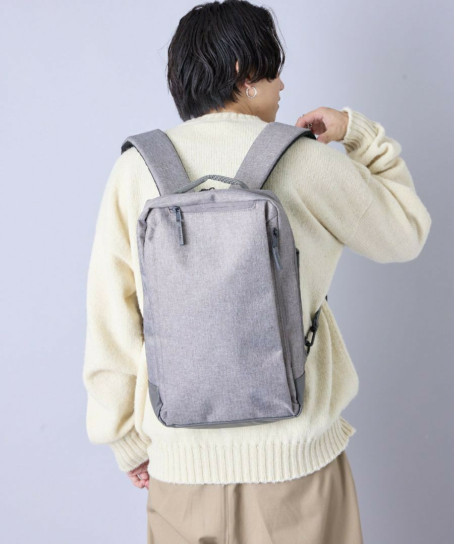 anello GRANDE リュック バックパック 撥水 多収納 10ﾎﾟｹ 2WAY PC収納 A4 BONE GIN1081