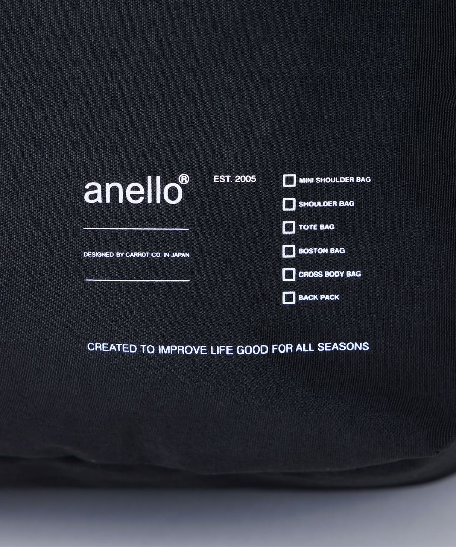 anello リュック バックパック 両面撥水 軽量 PC収納 10ポケット キャリーオン A4 GUIDE ATH3563
