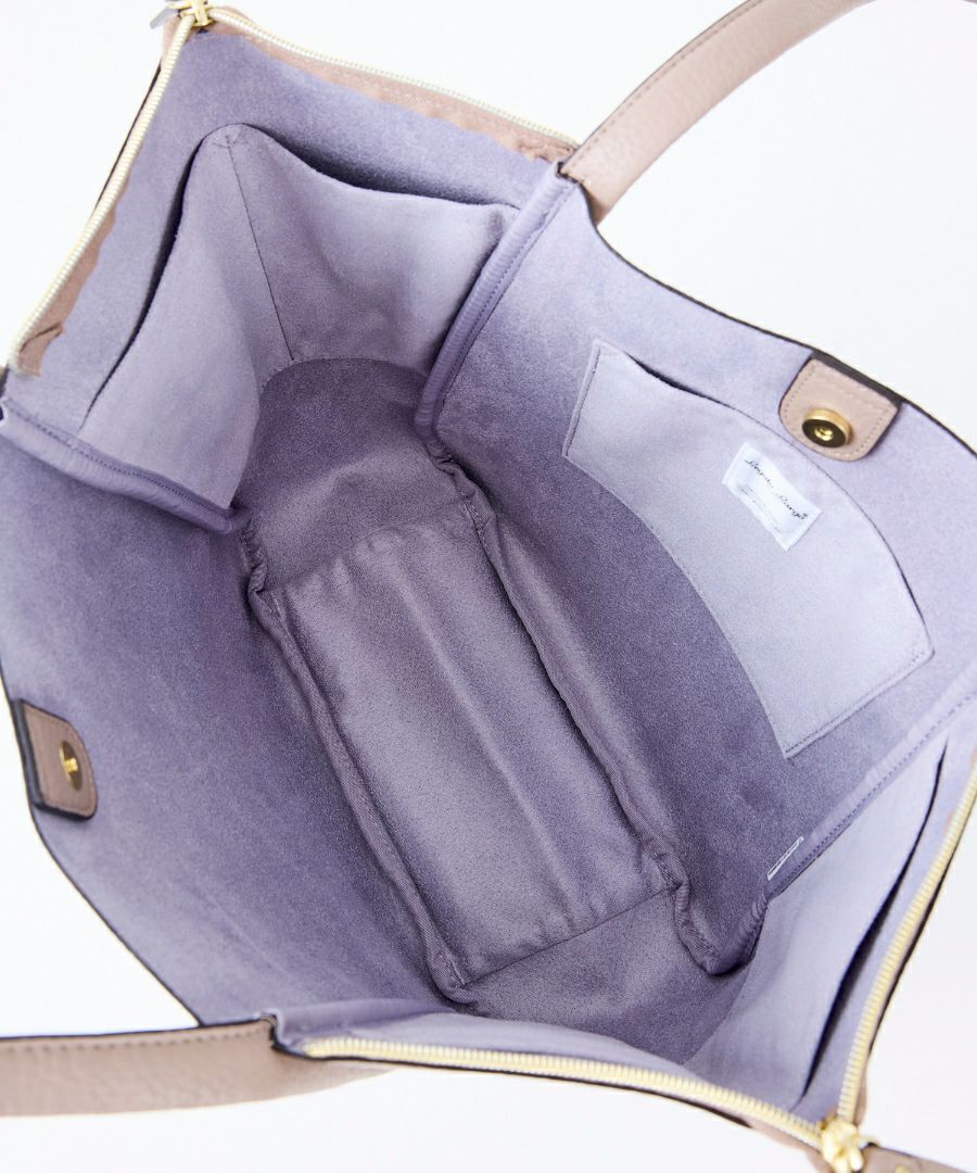 Legato Largo トートバッグ 軽量 自立 マグネット＆ファスナー開閉 A4 レトロシボ LH-D1375
