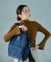 Suicaのペンギン　アネロ口金リュック 多機能ブラックリュック 14L Suicaのペンギン アネロ口金リュック（ブラック）:TRAINIART JRE