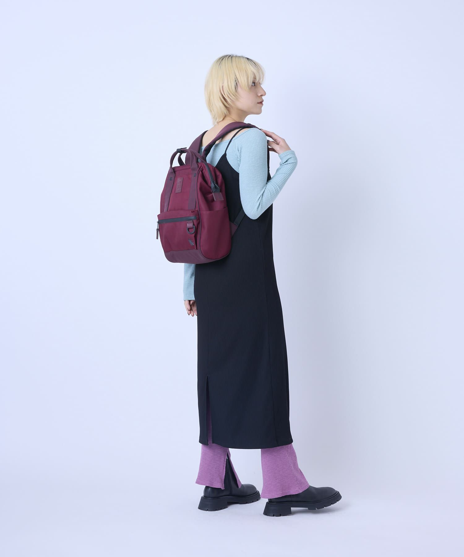 anello リュック バックパック 撥水 口金 A4 EXPAND5 ATB4843