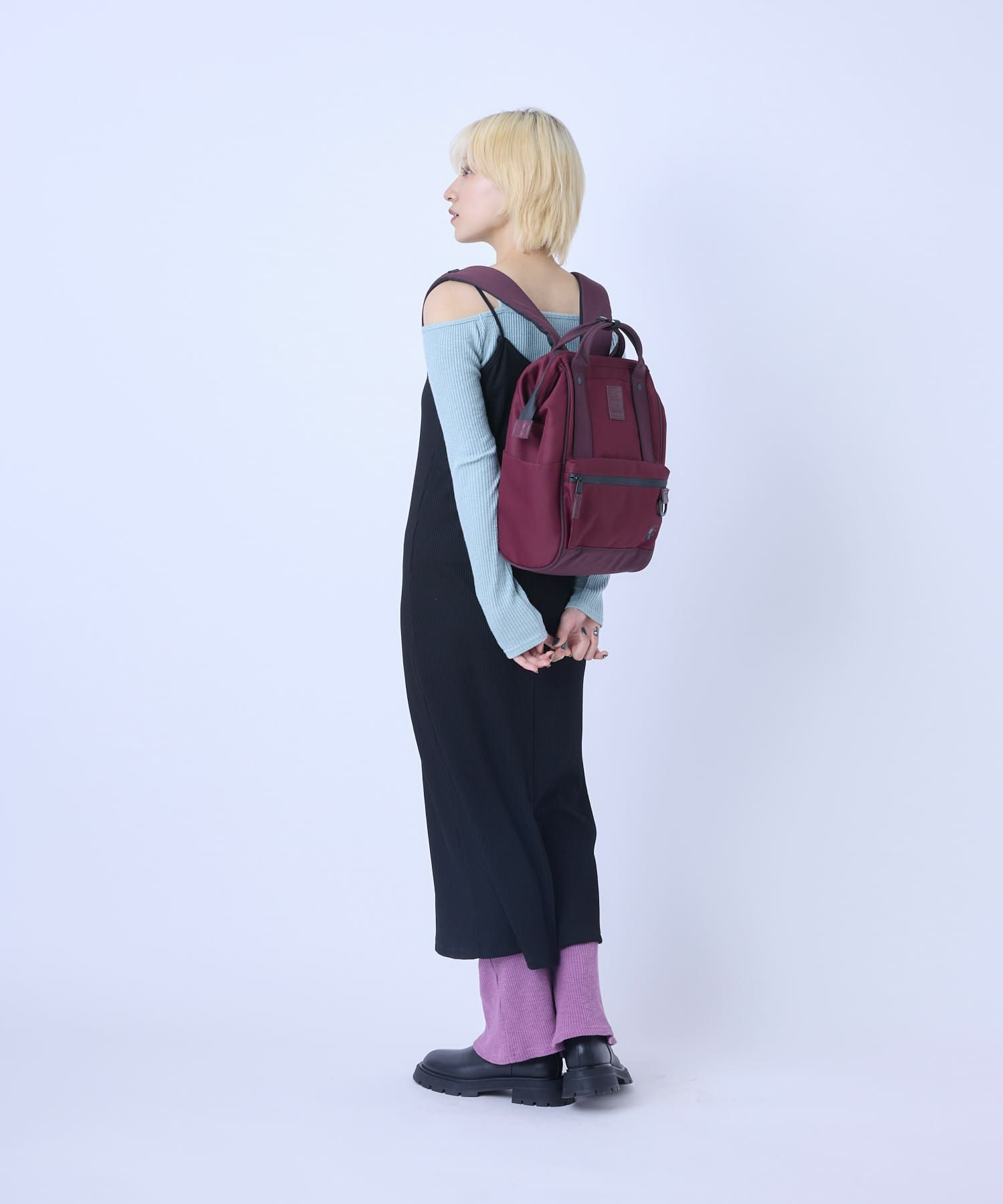 anello リュック バックパック 撥水 口金 A4 EXPAND5 ATB4843