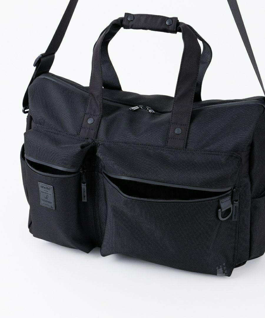 anello ボストンバッグ 撥水 容量35L ショルダーパッド付き A3 EXPAND5 ATN1182