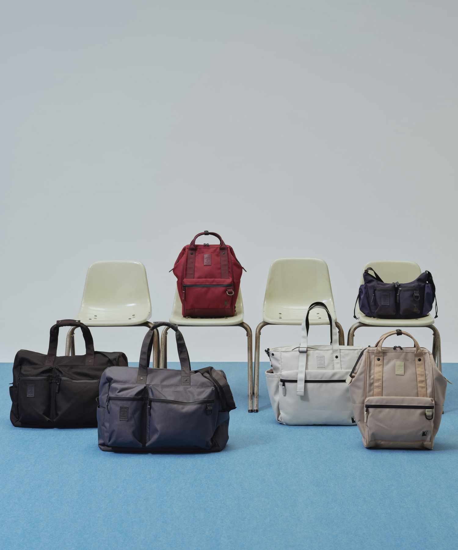 anello ボストンバッグ 撥水 容量35L ショルダーパッド付き A3 EXPAND5 ATN1182