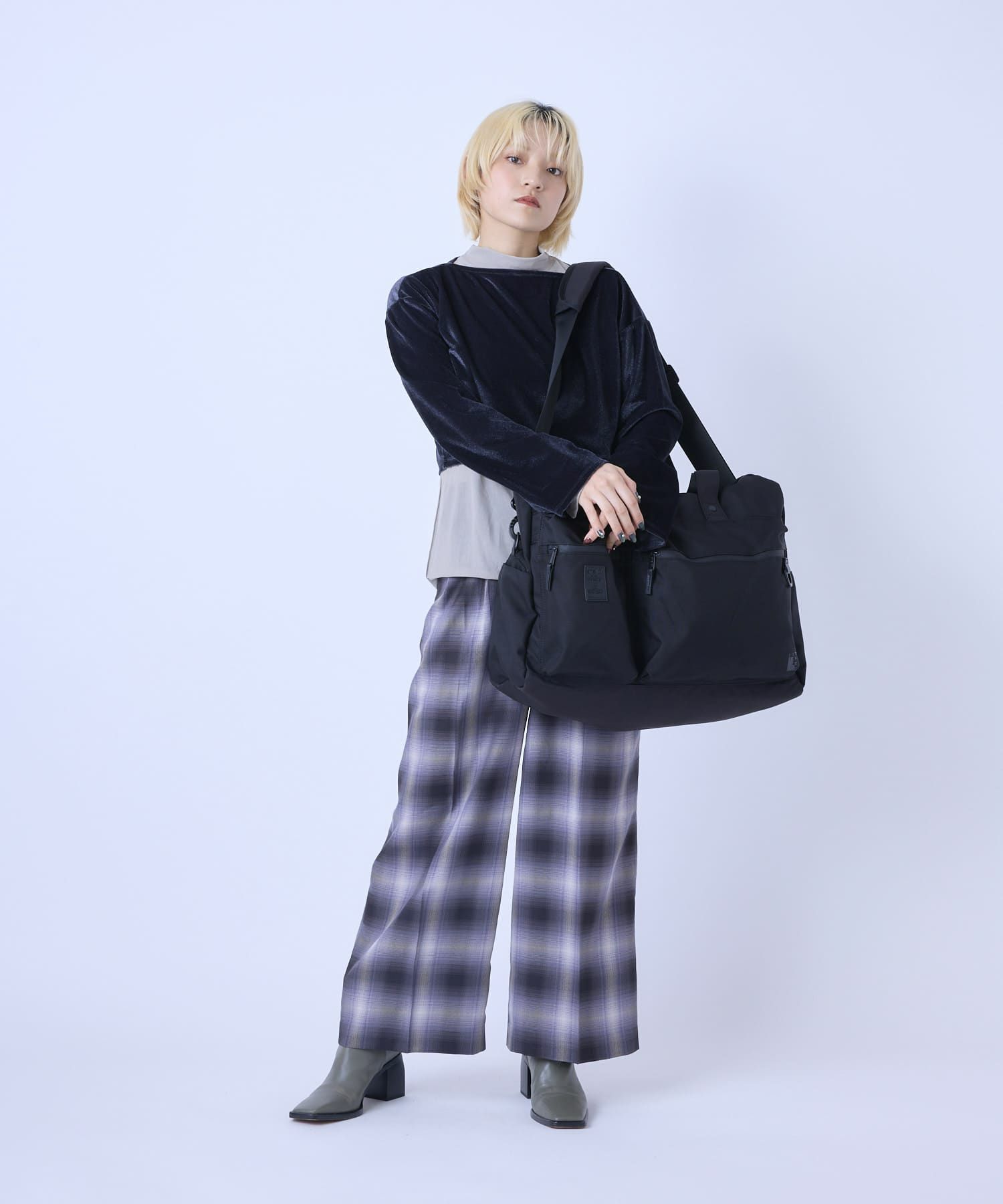 anello ボストンバッグ 撥水 容量35L ショルダーパッド付き A3 EXPAND5 ATN1182